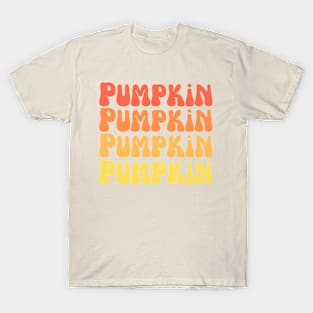 Pumpkin x 4 T-Shirt